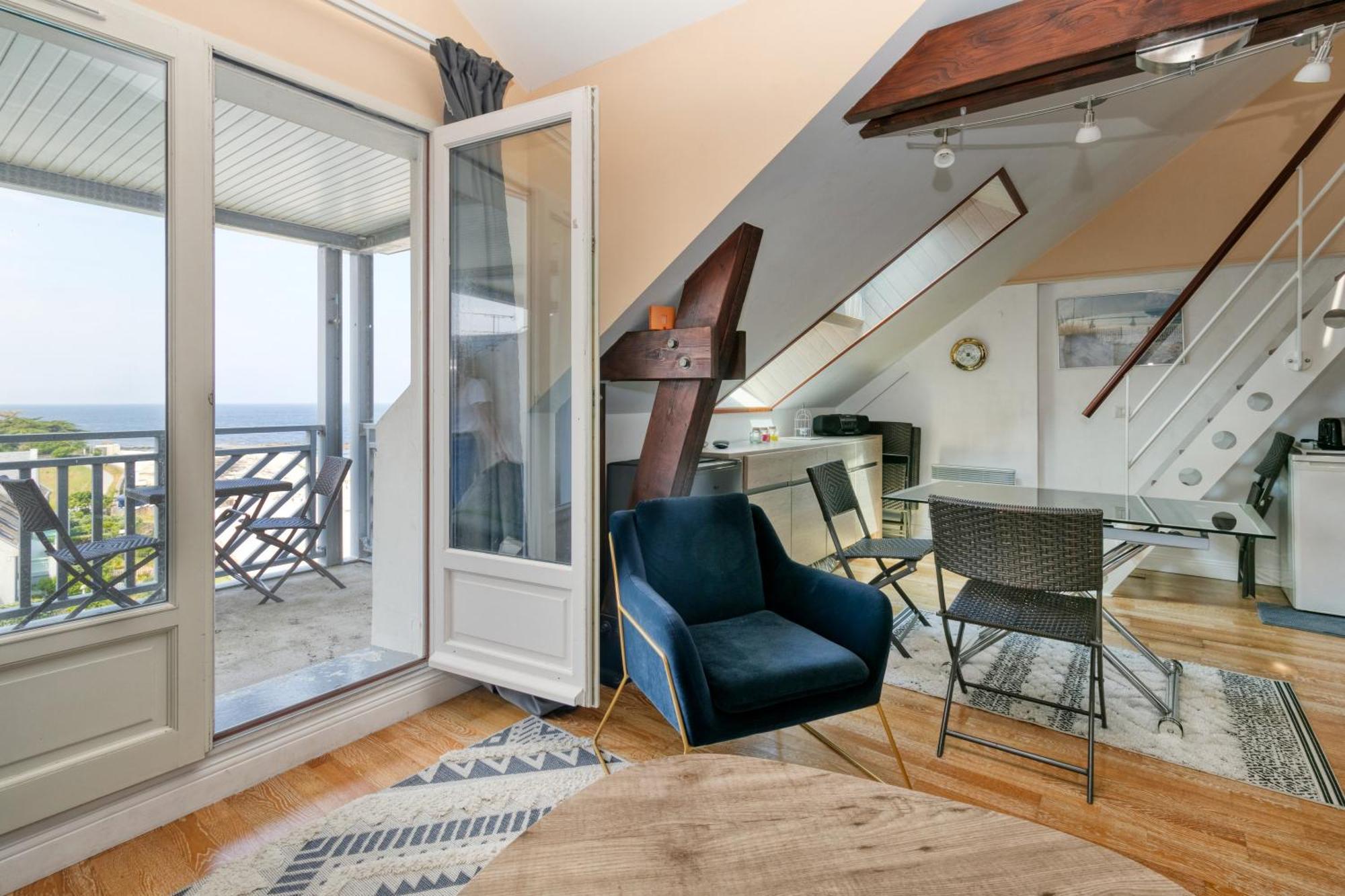 Appartement Face Mer Et Piscine Le Croisic Exterior foto